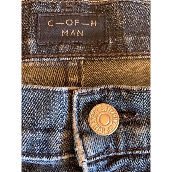 $249 Citizens of Humanity Mens 38x31" Blue Denim Straight Leg Perfect Jeans Note - Picture 2 of 16